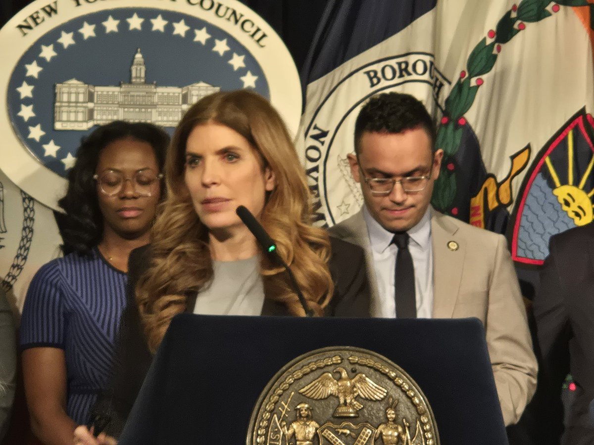 danrivoli's tweet photo. Council Speaker Julie Menin stripped many of GOP Councilwoman Vickie Paladino @VickieforNYC committee assignments, down to two

She tells reporters it is due to her political beliefs and social media commentary Menin finds divisive and offensive https://t.co/wVudbOPK93