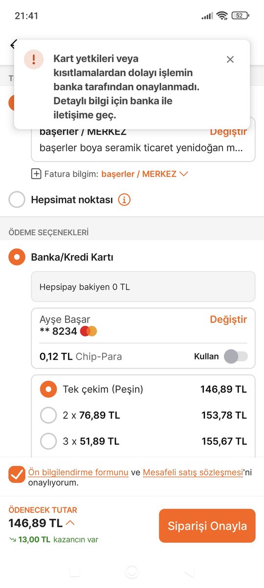 baser71's tweet photo. @AkbankDestek Sayın yetkili sizlere sorunu anlatamıyorum. Bana 3d işlem haricî kapalı diyorsunuz. 3d dışı alışverişe açılması gerekiyor diyorsunuz. Hiç bir şekilde internet alışverişi yapılmıyor. Sanırım siz bunu anlamıyorsunuz. 3d şifresi gelse de onaylanmiyor. https://t.co/Dzk67Oq6L2