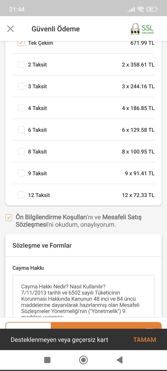 baser71's tweet photo. @AkbankDestek Sayın yetkili sizlere sorunu anlatamıyorum. Bana 3d işlem haricî kapalı diyorsunuz. 3d dışı alışverişe açılması gerekiyor diyorsunuz. Hiç bir şekilde internet alışverişi yapılmıyor. Sanırım siz bunu anlamıyorsunuz. 3d şifresi gelse de onaylanmiyor. https://t.co/Dzk67Oq6L2
