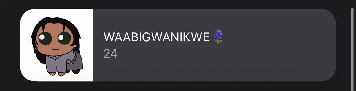 lechehater's tweet image. I need to make/get more art of Waabigwanikwe #DRAWINGTODAY