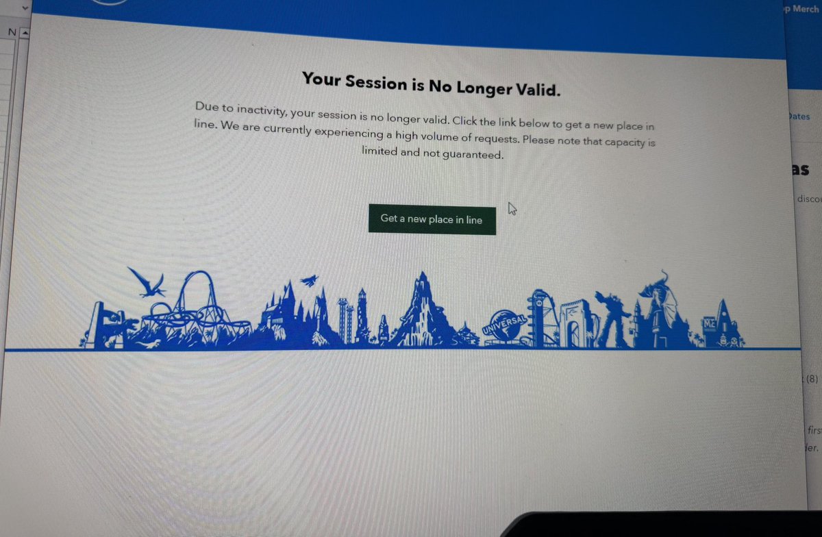 KnightmareTy's tweet image. Universal please fix your reservation system. 
Absolute nightmare @UniversalORL