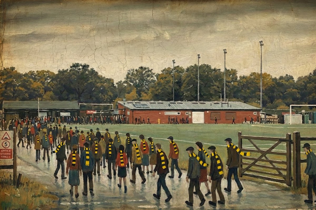 With a distinct lack of football in the last few weeks, our media team have been getting creative. 

L.S Lowry x Tadley-Calleva