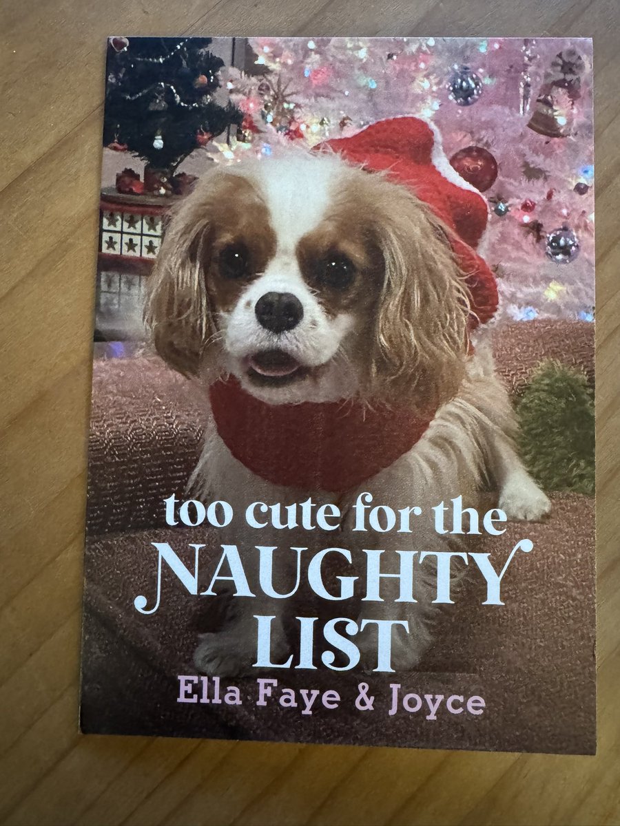 And…….. it’s still Christmas at our house Christmas 🎅 🎄 😀 
Thanks for your lovely card, Ella Faye <a href="/JoyceWallach/">Joyce Wallach</a>
