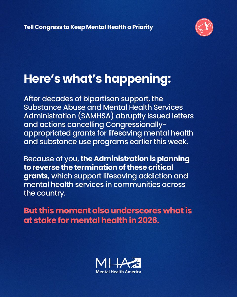 Mental Health America tweet media