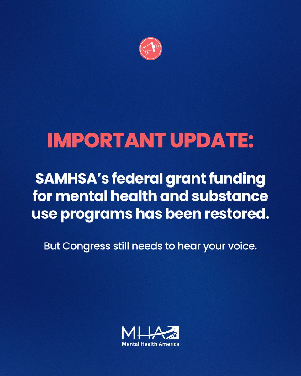 Mental Health America tweet media