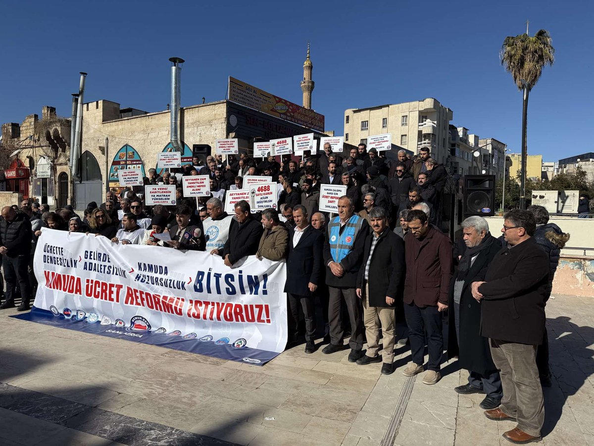 Emeğin hakkı için sahadaydık