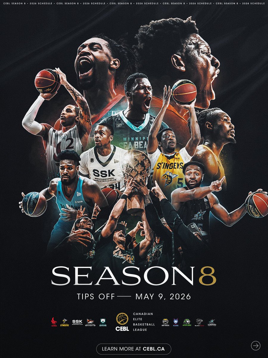 CEBLeague's tweet photo. Season 8 will be different 📈🇨🇦

#CEBLSeason8 https://t.co/T3vYqUCgHw