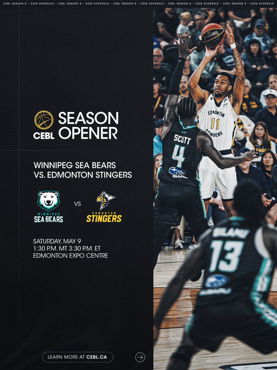 CEBLeague's tweet photo. Season 8 will be different 📈🇨🇦

#CEBLSeason8 https://t.co/T3vYqUCgHw