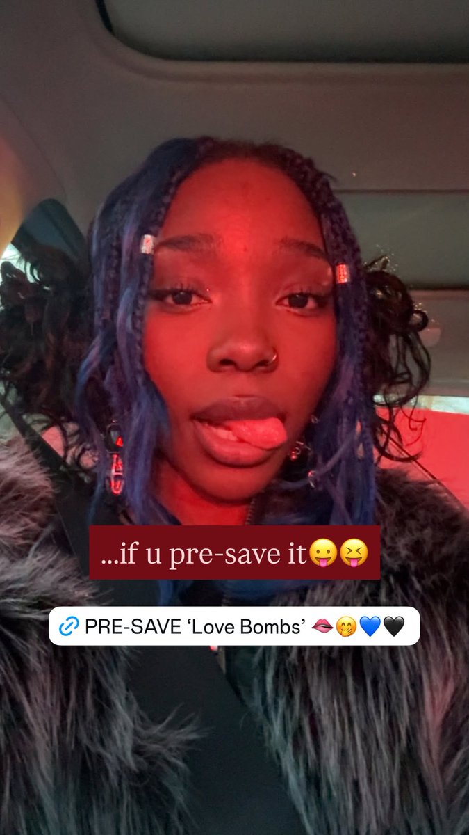 PreciousBrasil's tweet photo. Atualização da Precious em seus stories (@.preciouspepala):

“falta 1 semana para o lançamento de ‘Love Bombs’, estou meio nervosa🥴mas sei exatamente o que vai me fazer sentir melhor...”

“...se você fazer o  pré-save😛😝”

#PreciousPepala https://t.co/DvzaErhwgW