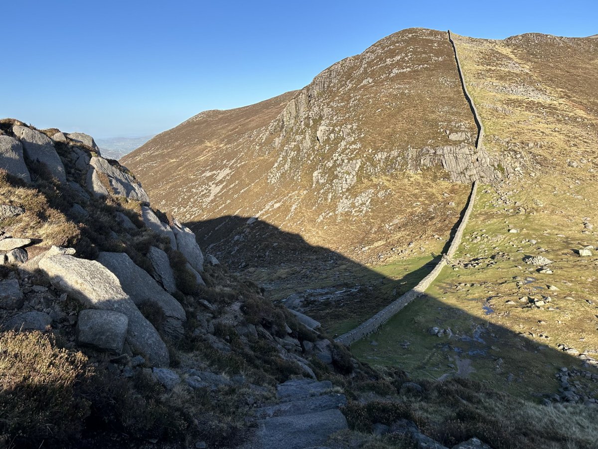 CorishFilms's tweet image. Todays Office - The Mourne Mountains! We decided to take advantage of the good weather today and film a few stock shots up at Slieve Bearnagh. We'll share a clip later in the week!