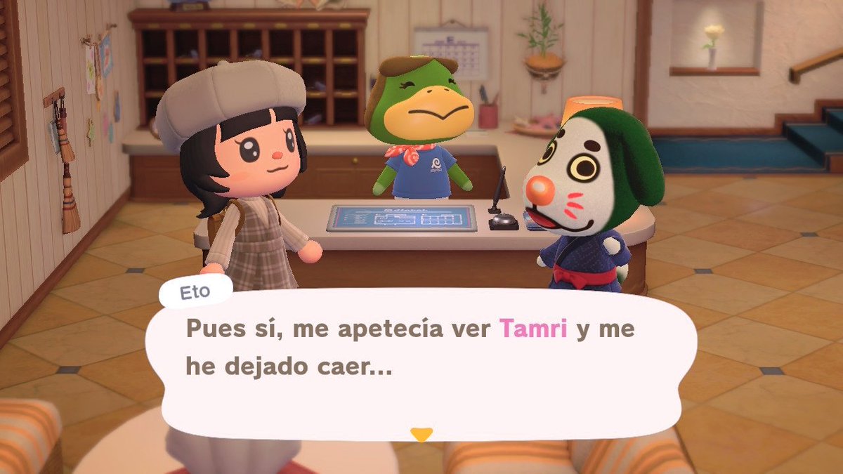 cher_acnh's tweet photo. Eto ha sido mi primer huésped 🫶🏻 https://t.co/YwSjHnwLdJ