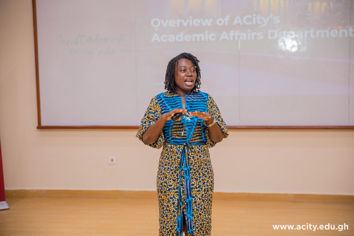 Academic City University tweet media