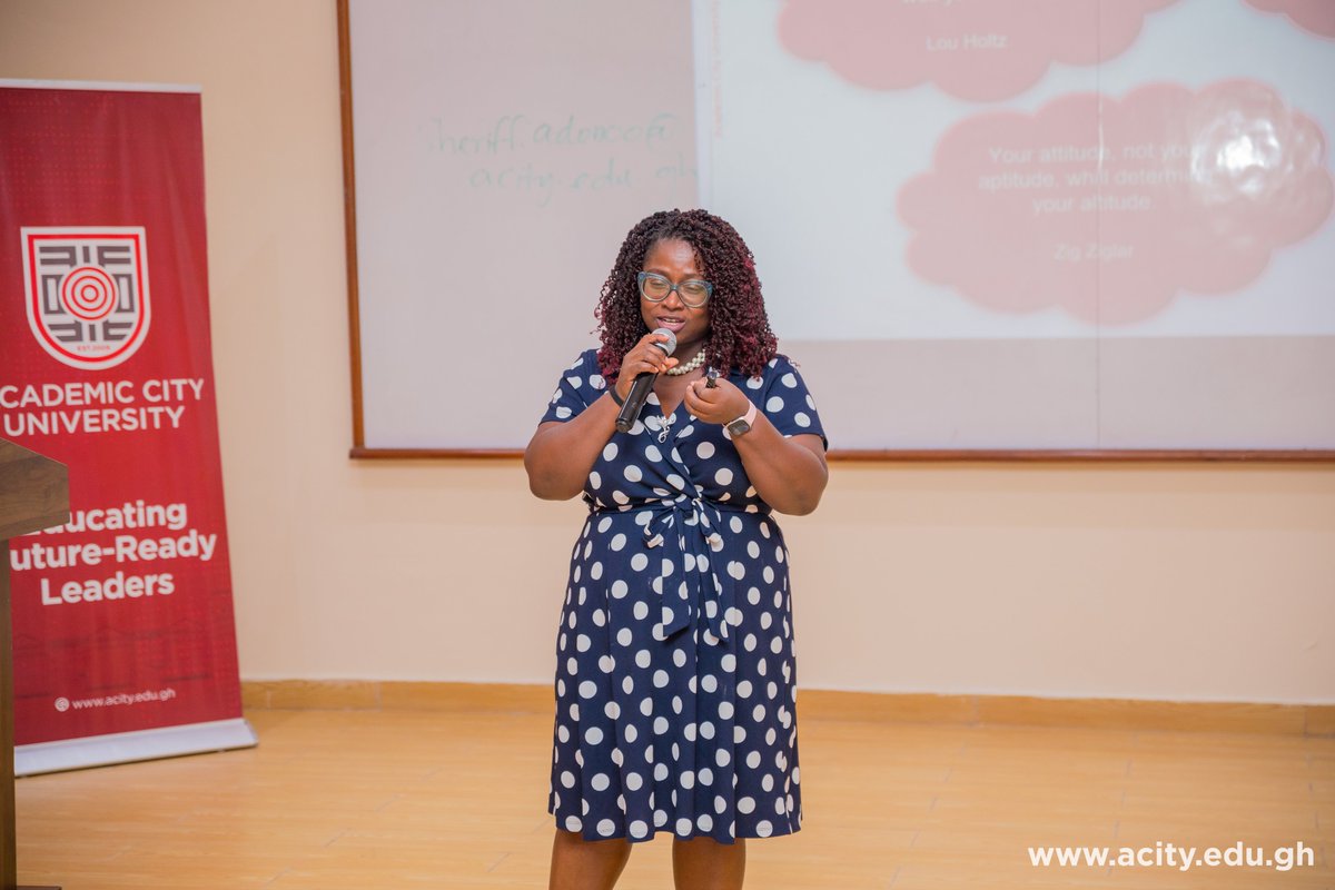 Academic City University tweet media