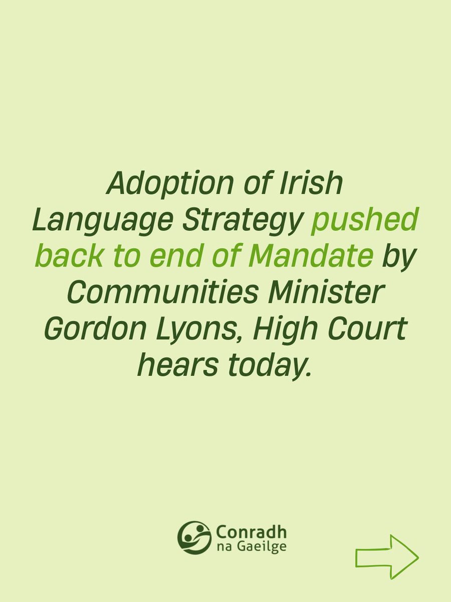 Conradh na Gaeilge ⭕️ tweet media