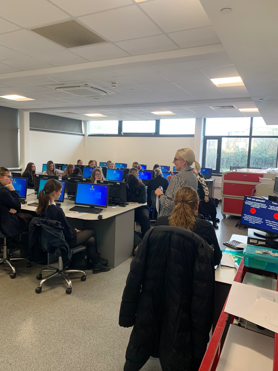 AfonTafTech's tweet photo. Thank you to We Care Wales for talking to the Health and Social Care pupils about careers in childcare. https://t.co/m2ItglCuPl