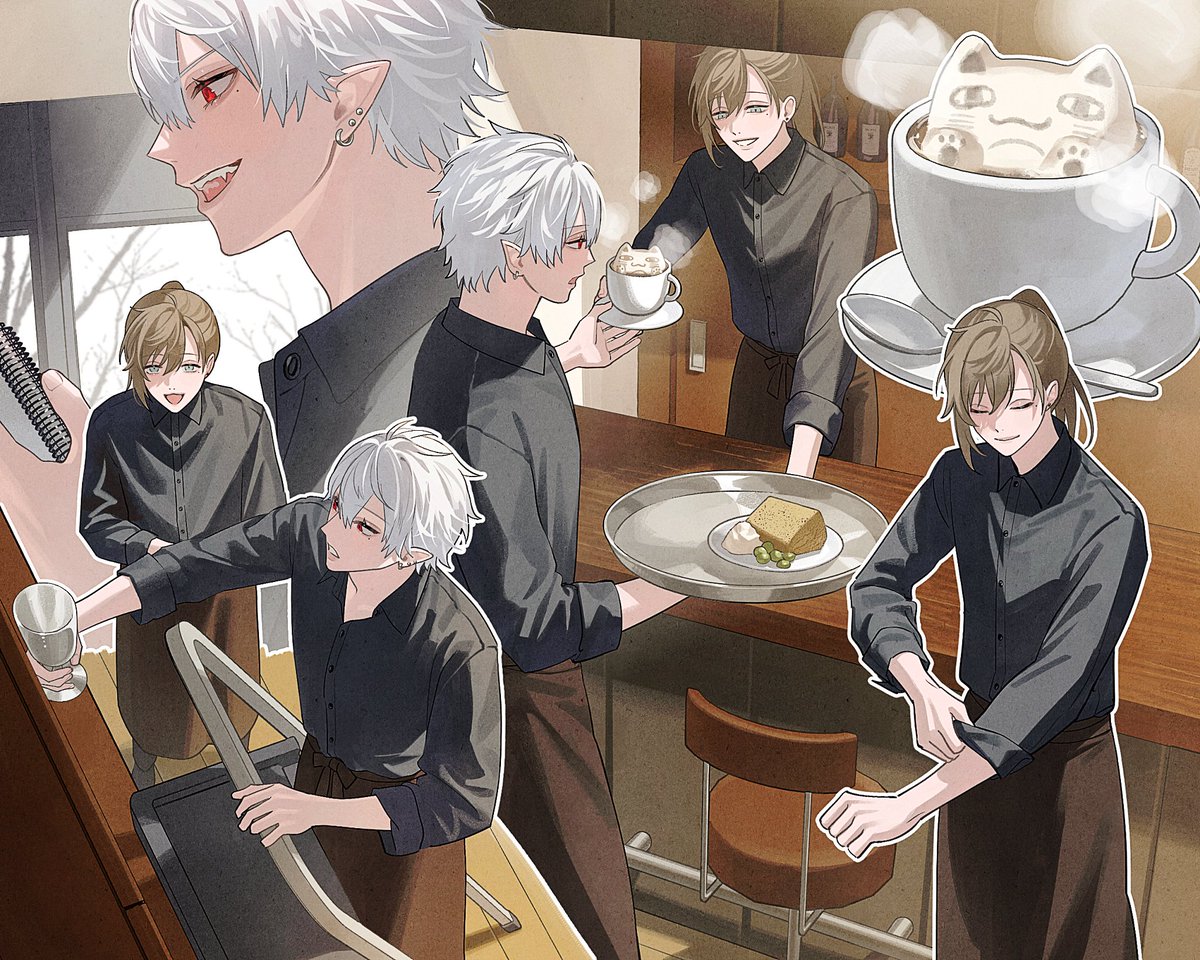 t26330312's tweet image. リナリアの無限の可能性☕
#くろのあとりえ #かな絵 #KuzuArt