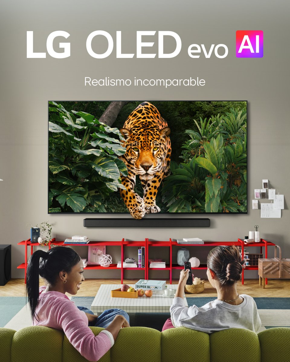 Vive una experiencia visual y auditiva completamente nueva con LG OLED evo AI🌟 

Consíguelo solo en LGshop.com.ec.

#LG #LGEcuador #LifesGood