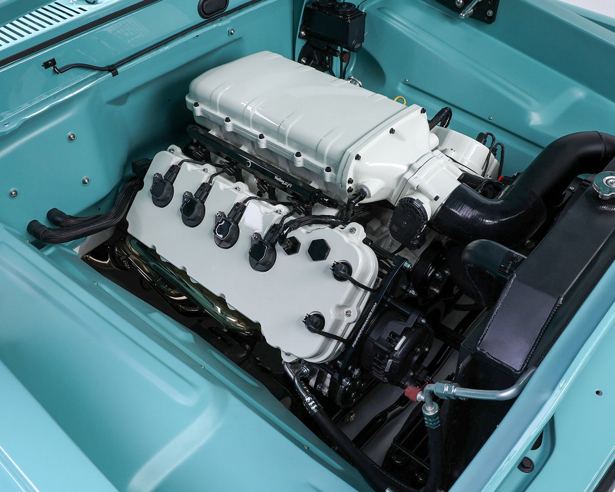 Barrett_Jackson's tweet image. A custom 1968 @Ford F-100 with modern swagger. This #truck runs on a Gen 2 Coyote 5.0-liter engine with a 6-speed #automatic transmission. See it cross the block during the 2026 #Scottsdale Auction with No Reserve, Jan. 17-25 at WestWorld.

Learn more: bit.ly/SD26TW-1968For…