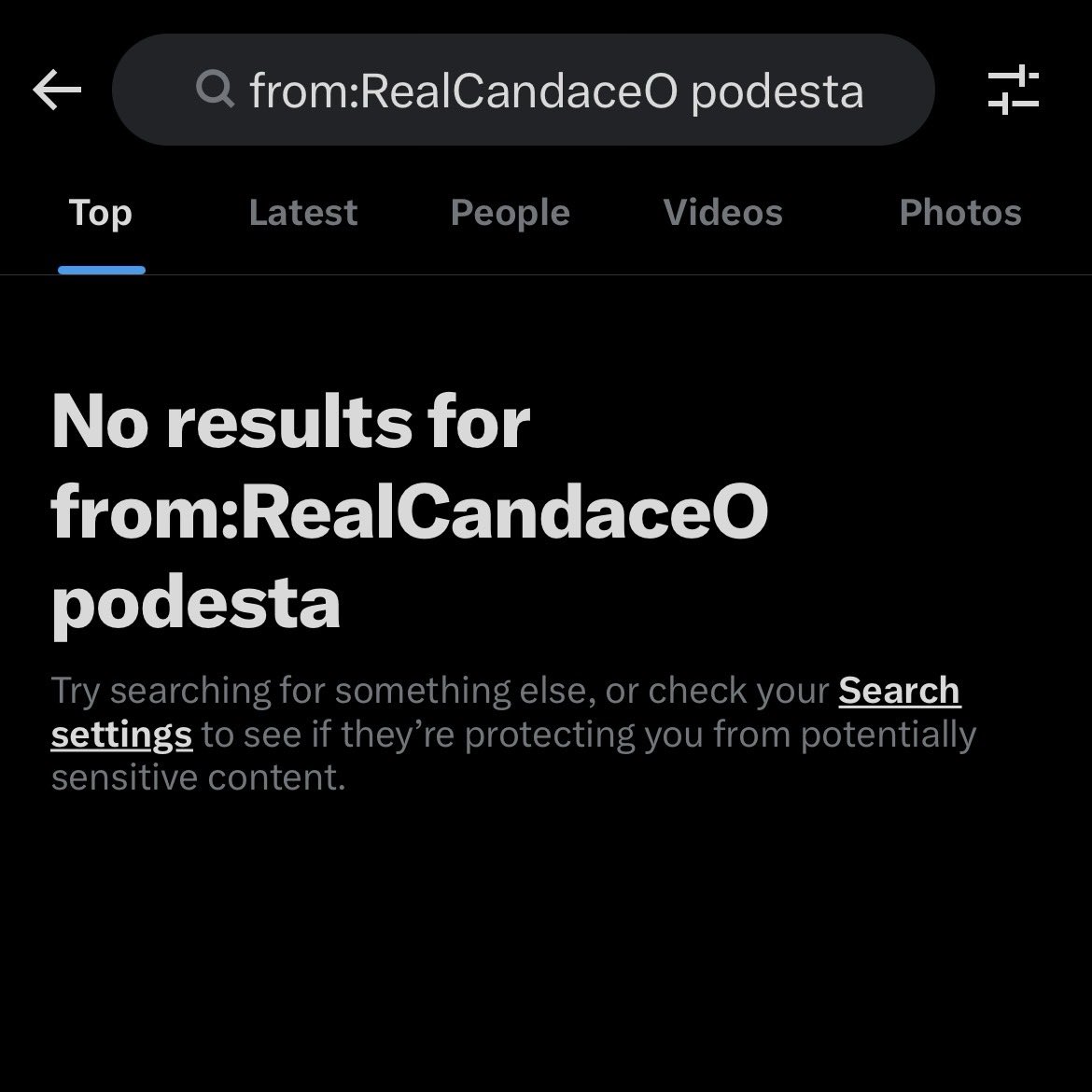 asukagrypr's tweet photo. Nick was on /pol/ at the same time as me when the pizzagate conspiracy theory happened. Many other Groypers were there too. That was nearly a decade ago.

He has talked about it over the years. It is a much more heinous conspiracy than the Epstein/Maxwell trafficking and blackmail with a very obvious coverup. 

Times Candace has mentioned Pizzagate:0

Times Candace has mentioned James Alefantis: 0

Times Candace has mentioned John or Tony Podesta: 0

Times Candace has mentioned Comet Ping Pong: 0

You are a tourist.