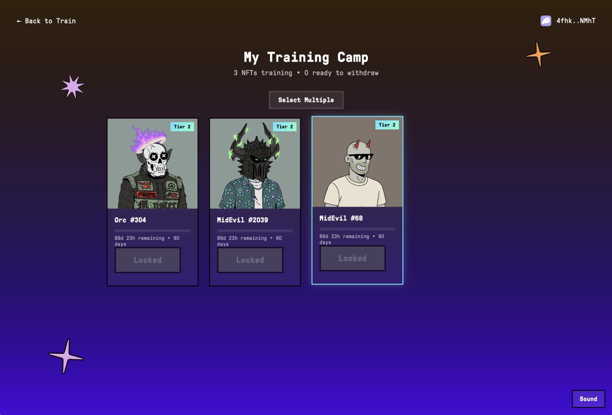 You're gonna need to be training⚔️

Thank you <a href="/Haxz_xyz/">Haxz</a> for the Training grounds. 

See you next week.