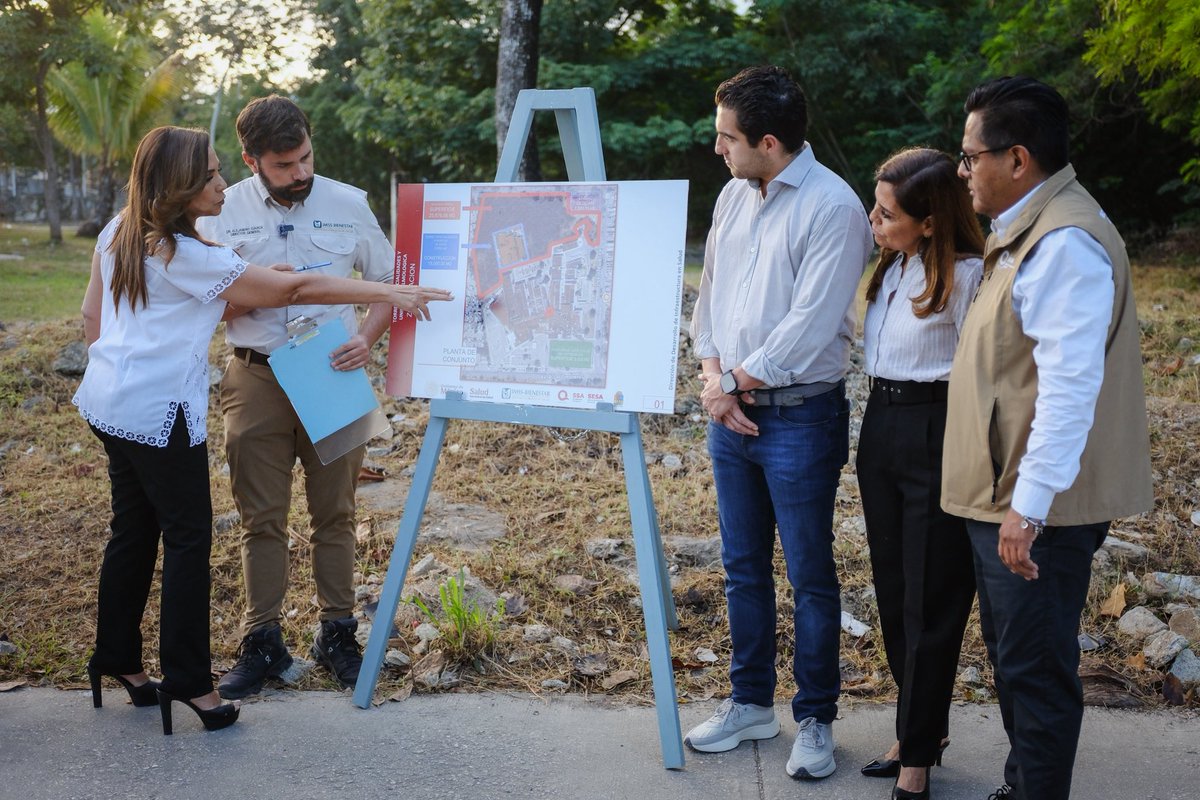 ¡#QuintanaRoo vive una transformación histórica en materia de salud! 🏥✨ Por primera vez, nuestro estado contará con dos hospitales de Tercer Nivel, una gestión sin precedentes que fortalece la atención médica especializada y garantiza justicia social en salud.

En