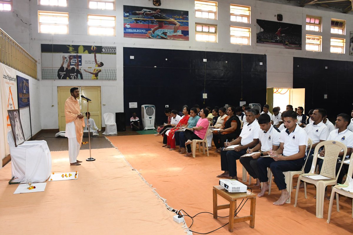 IN_Agrani's tweet photo. A simple practice can lead to a profound transformation.

#INSAgrani began 2026 by equipping ship’s company and families with tools that aid in positively transforming the way we think, feel and experience life.

The #InnerEngineering program was inaugurated by Cmde Manmohan Singh, Commanding Officer, INS Agrani. The initiative offers yogic tools that foster mental clarity, inner balance and emotional well being.

With a focus on holistic growth, the program aims to enable the workforce to stay aligned with long term goals and channel their energy in a more purposeful and effective manner.

#IndianNavy
#InnerBalance
#HolisticWellbeing
#MentalWellness