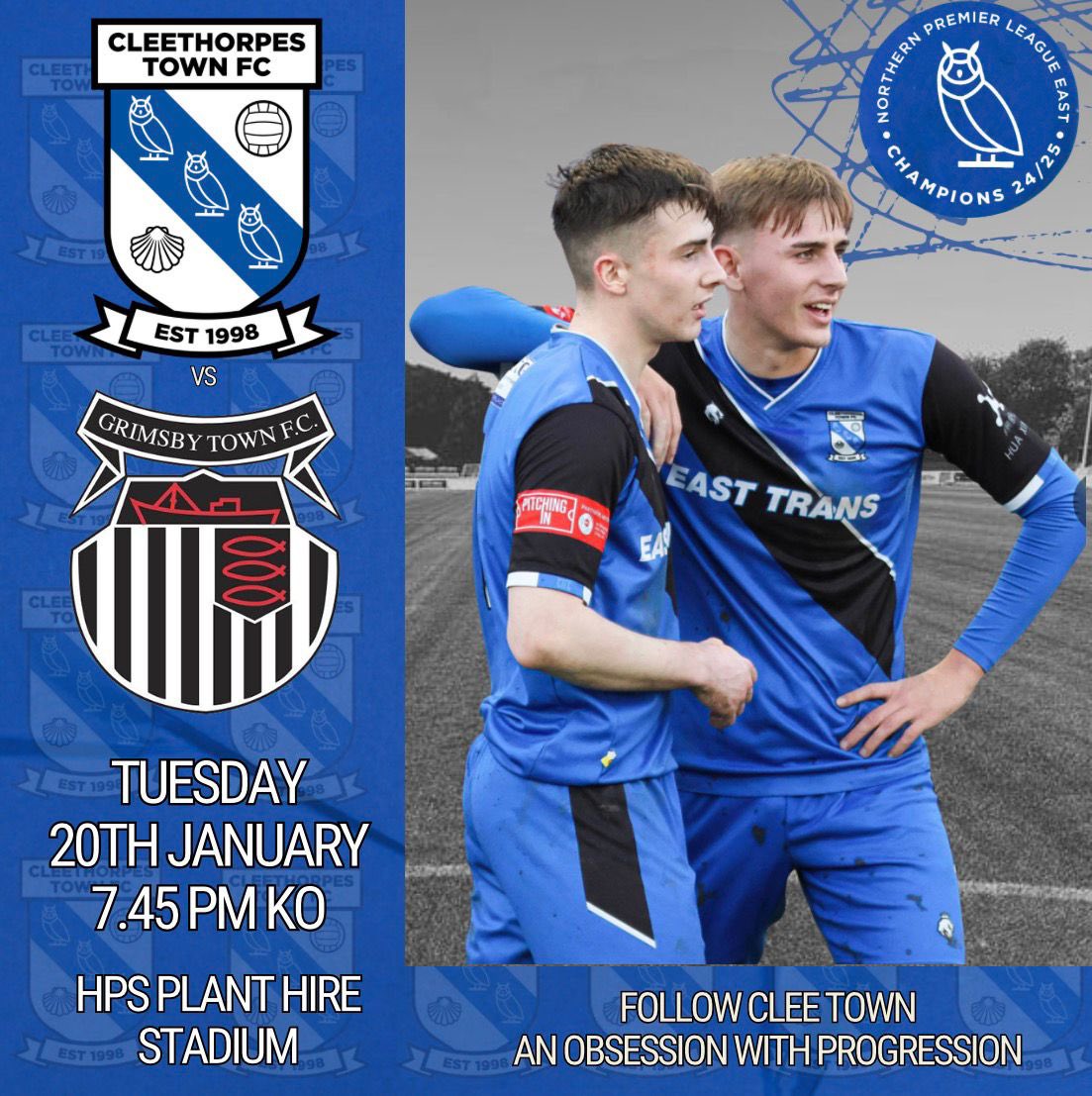 Cleethorpes Town FC tweet media