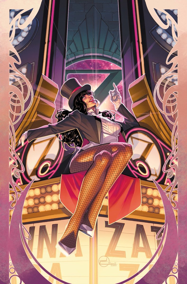 dcuworld's tweet image. DC has announced Zatanna, a new ongoing series from Jamal Campbell continuing his previous run. It debuts on April 29

"Zatanna Zatara embarks on her greatest tour yet! As the newest—and first—Prime Magus in millennia, it is now Zatanna’s sworn responsibility to oversee and guide…