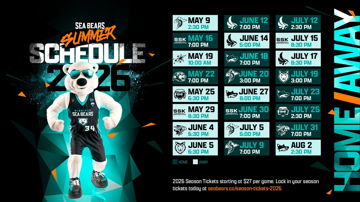 Winnipeg Sea Bears tweet media