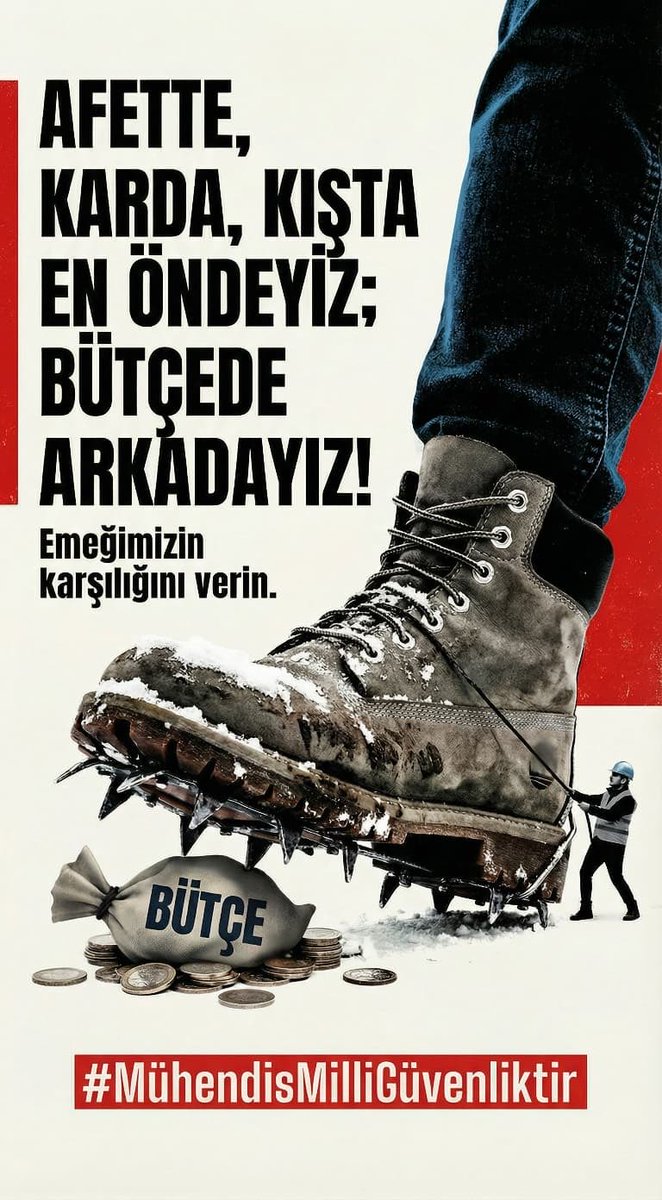 #MühendisMilliGüvenliktir <a href="/RTErdogan/">Recep Tayyip Erdoğan</a> <a href="/memetsimsek/">Mehmet Simsek</a> <a href="/HMBakanligi/">T.C. Hazine ve Maliye Bakanlığı</a> <a href="/kaMUhendisleri/">Kamu Mühendisleri Platformu</a>