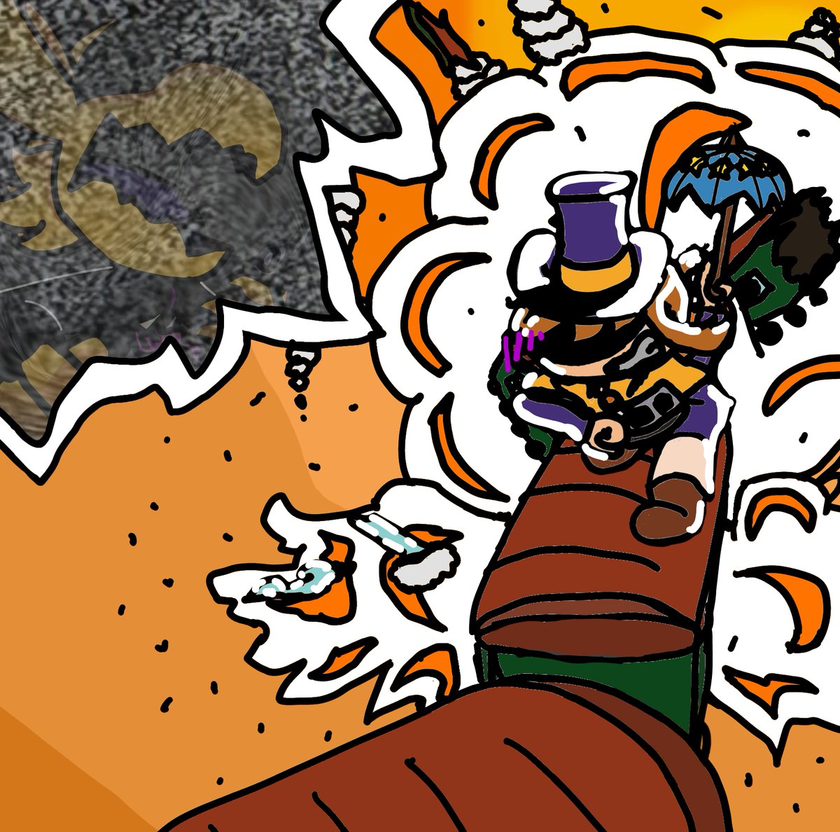 Midas_AR7's tweet photo. Fan-Art di A Hat In Time!

Oggi ho voluto postare ancora una volta uno dei miei disegni, questa volta ho deciso di cambiare app quindi sarà un poco diversa questa dalle altre, Questa fan-art è del livello "Train Rush" di A Hat In Time!

App utilizzate: Ibis Paint X &amp; Krita https://t.co/rNXrPQK11x