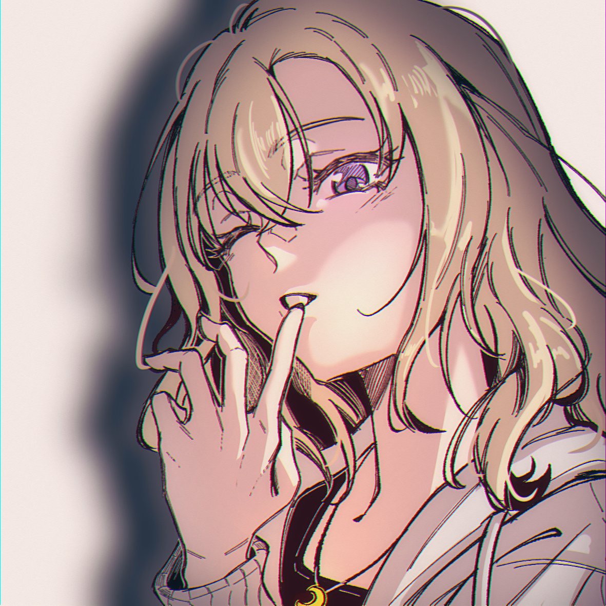 mizuichi_les's tweet photo. 三角初華 捲毛Ver. https://t.co/r1gAzAFnwA