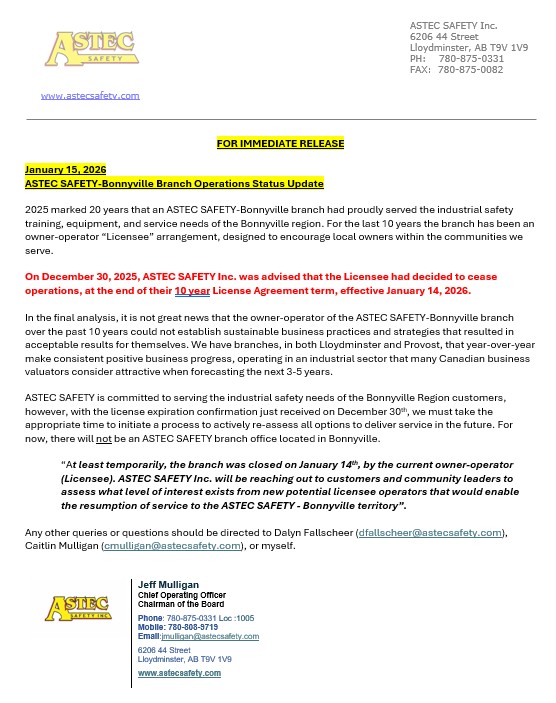 ASTEC SAFETY tweet media