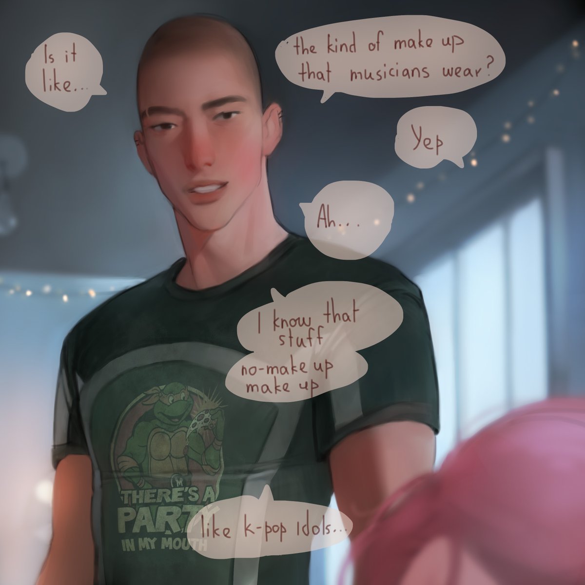 Sasha_SK_art's tweet image. no makeup makeup ✌️