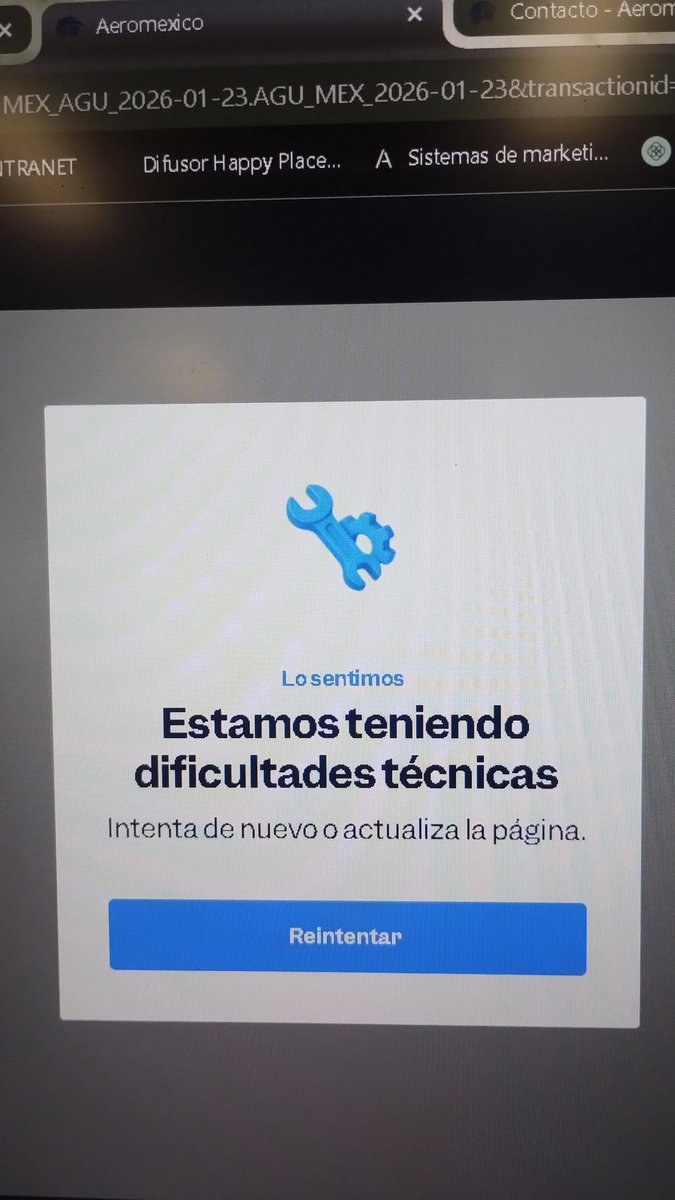 GREGORI_PER's tweet photo. @Aeromexico estoy tratando de realizar la compra de un boleto en su portal pero no es posible. https://t.co/H909OVJIIN