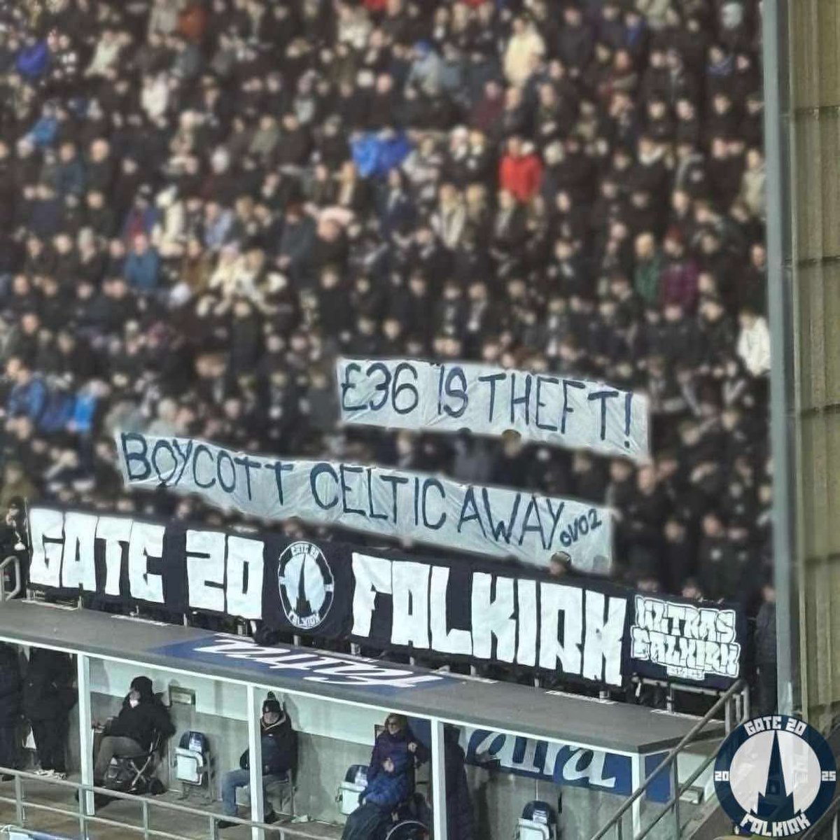 GATE20FALKIRK's tweet image. BOYCOTT CELTIC AWAY