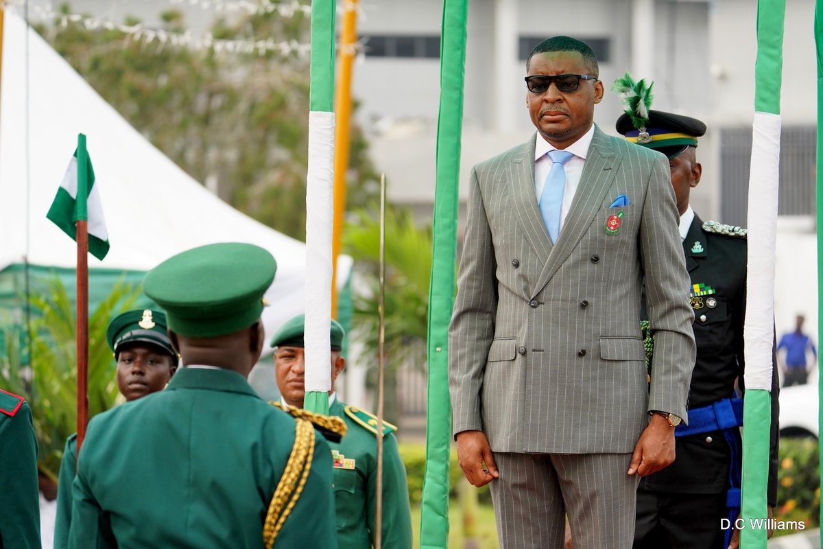 mcjoeclassic's tweet photo. Earlier today at the 2026 Armed Forces Celebration and Remembrance Day. 
His Excellency the Governor was represented by His Excellency, Rt. Hon. Dr. Peter Odey, the Deputy Governor of Cross River State. 
#compere #GovernmentHouse #calabar https://t.co/bGh6ihcQyR