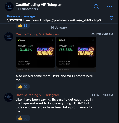 CastilloTrading's tweet image. More pain for late longs in crypto. 

This is why I use simple strategies like selling into Premium prices &amp;amp; looking to be bidding Discounted Prices.

For the most part, I was taking profits into yesterday's move on short term trades. It's easy to get caught into the hype &amp;amp; FOMO.…