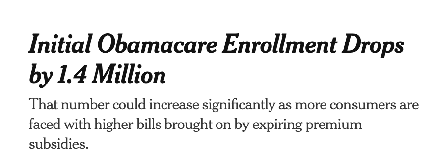 SEIU's tweet photo. 🚨This didn’t have to happen. Congress let ACA subsidies expire. Premiums more than doubled, millions are dropping coverage & healthcare costs will rise for everyone. Families are paying the price for their failure. Healthcare is not a bargaining chip. #CareIsEssential #JustFixIt 
https://t.co/7UenwrEIKL