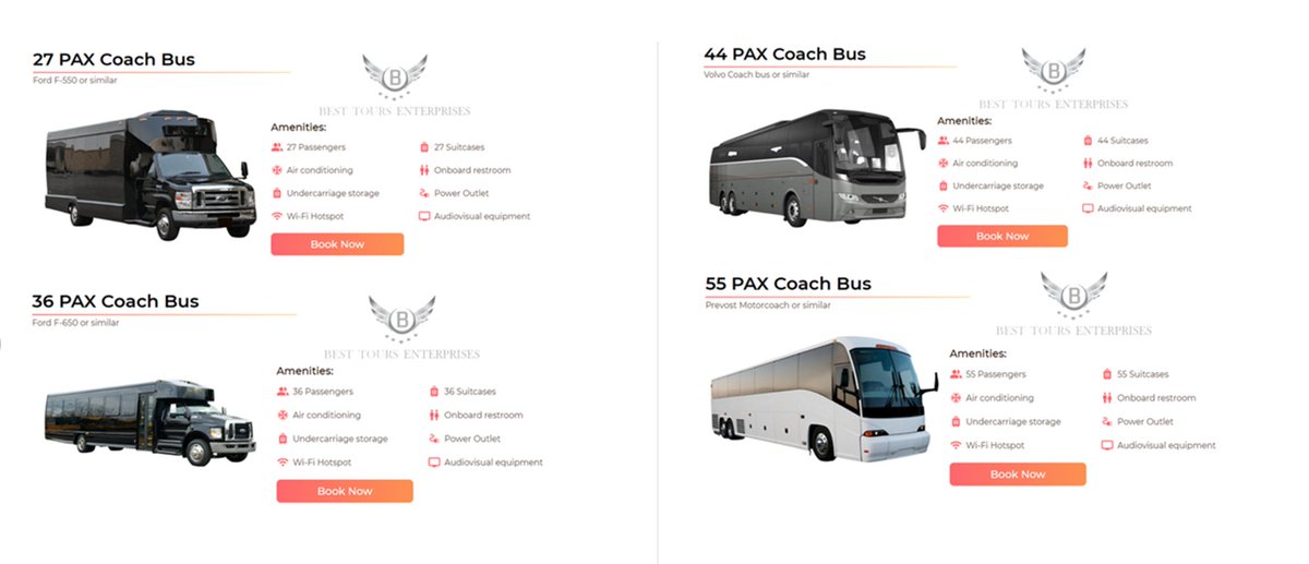 Best_Tours_LLC's tweet image. #BTESA introduces #ExpoElite bus #ExpoExpress #bus line, #SuperCoachShuttle &amp;amp; #TerminalBus offering over 700 #buses to the most popular #global #exposition #venues. All buses have #WIFI, #restrooms, &amp;amp; A/C. Our #EmailMarketing picks up in a few days. I can't wait to hear from you!