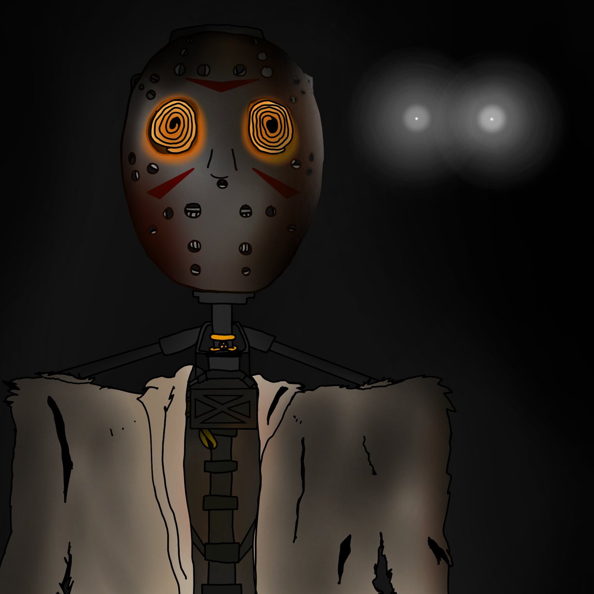 Midas_AR7's tweet photo. Fan-art del Mimic vestito da Jason Vorhees!

questo disegno è per un'altro torneo e c'ho preso gusto a partecipare in questo tipo di giochi artistici, godo.

#fnaf #SecretOfTheMimic https://t.co/DfNUzQ0Umi