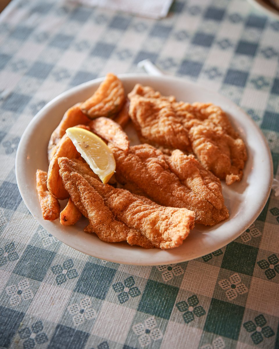 Unclebuds's tweet photo. All-You-Can-Eat Catfish &amp; Fixin’s every Thursday for just $18.95. Come hungry, leave happy! https://t.co/aTIS117UIc