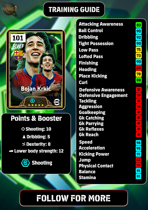 kvnj_jose's tweet photo. 🆕Treasure Link Pack Training Guides:
(Part 1/2)
Dimitar Berbatov
Lothar Matthaus
Roberto Donadoni
Bojan Krkic
#eFootball #eFootball2026 #eFootballTips https://t.co/TtKNG0mI5x