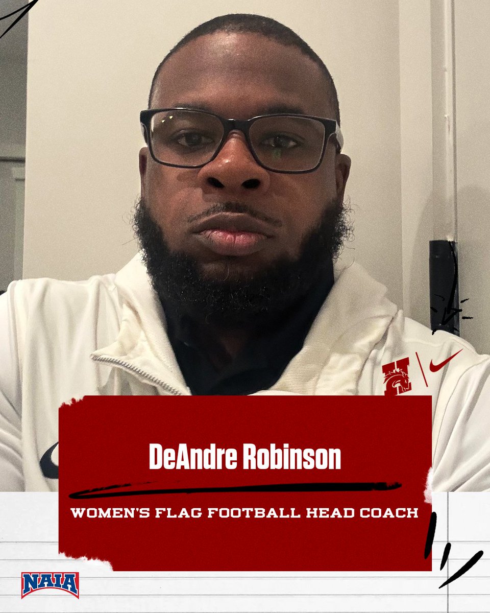 HastingsBroncos's tweet photo. Please join us in welcoming our new Head Women's Flag Football Coach, DeAndre! Head to https://t.co/pORudt8HKO to read more about DeAndre!  
#GDTBAB https://t.co/ajxLavfPNZ