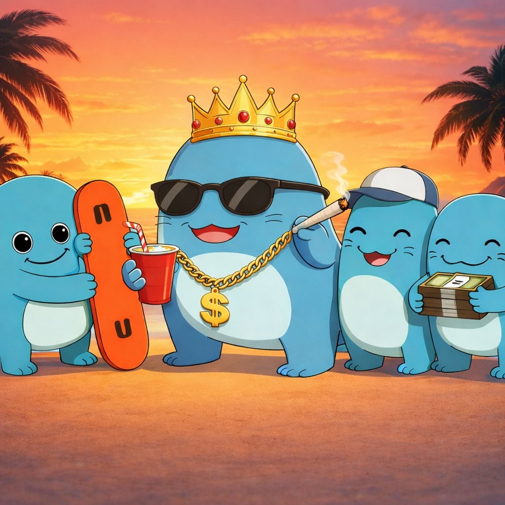 vibewhalesol's tweet photo. When the market was loud, charts were bleeding, and everyone was panicking —  Vibe Whale showed up.

He didn’t chase candles.

He didn’t refresh charts every second.

He simply felt the vibe. https://t.co/PK3ccegTHI