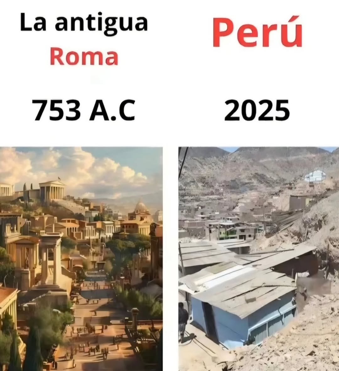 🇦🇷🇵🇪 Por eso es importante verificar que clase de gente entra a tu país.

Si importás italianos, tendrás Roma, si importás peruanos, tendrás Lima. La diferencia es étnica y cultural.

Argentina es un país de inmigrantes, si, pero de inmigrantes europeos.