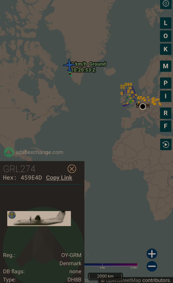 Weird times.  Normally they're border patrolling the Russian side. But this time the greater threat comes from the West..
#Greenland #FckTrmp
globe.adsbexchange.com/?icao=459e4d