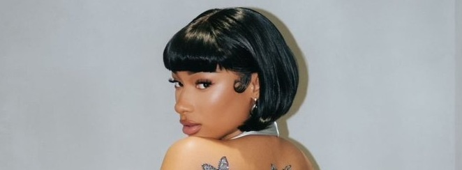 stallionhourly's tweet photo. tap to reveal megan thee stallion vertically