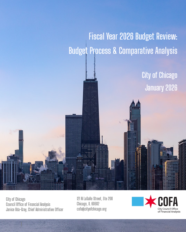 Council Office of Financial Analysis (COFA) tweet media