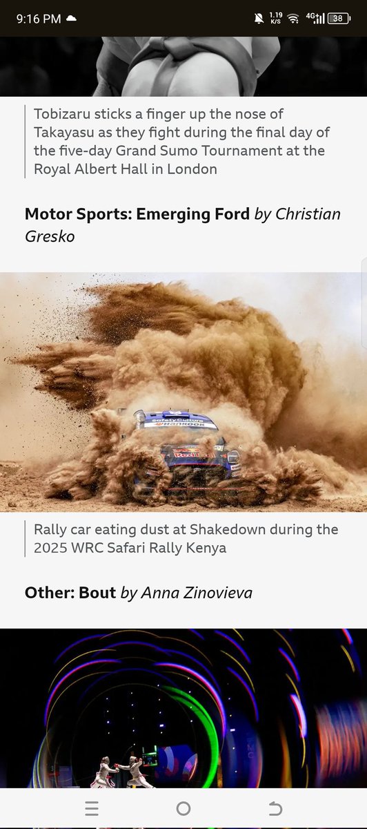 zollz's tweet image. Hello @BBC @BBCSport, the "Emerging Ford" photo is by Mwangi Kirubi and not Christian Gresko